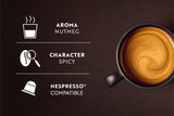 Café Royal Lungo Forte – Nespresso®-kompatible kaffekapsler, 100% Arabica, würzig, dunkle Röstung, Intensität 8/12, Rainforest Alliance, 36 kapsler