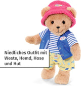 Baby født bamse lystfisker kostume med fiskestang til 43 cm dukker og bamse, 835982 Zapf Creation