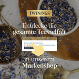 Twinings GLOW Aloe Vera & nældegrøn te med biotin - Urteteblanding til naturlig hud- og hårpleje 12 pakninger (10 poser hver)