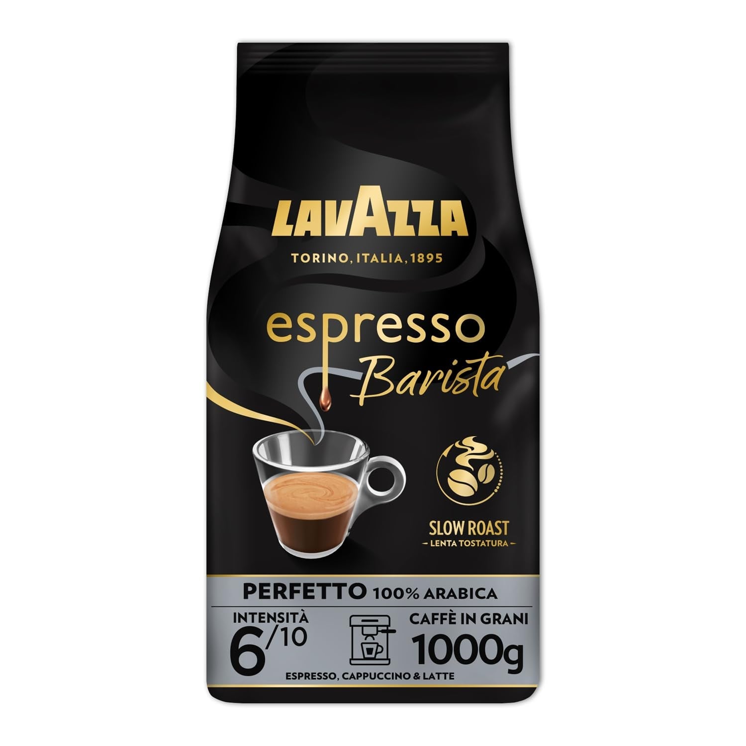 Lavazza Gran Aroma Bar - KAFFE BØNNER (1 kg)