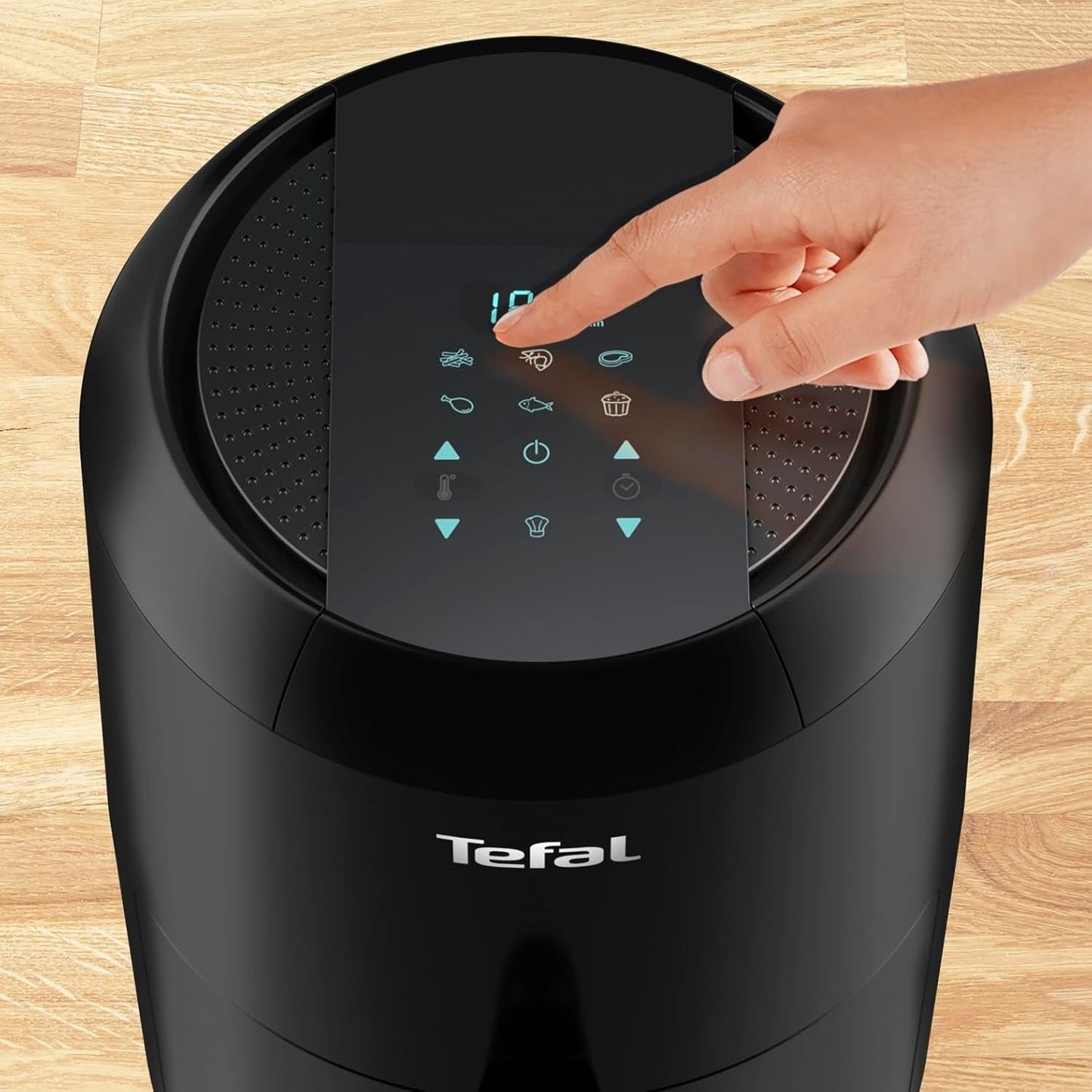 Tefal EY3018 Easy Fry Kompakt varmluftsfrituregryde, 1,6L, 6 madlavningsprogrammer Husholdningsapparater Naty Shop