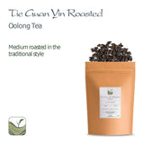Tie Guan Yin Oolong Tea - Brændt blå te Ti Kuan Yin Kina - kinesisk Wu Long Tea Tieguanyin - Blå te Olongh Tea Olongo Tea