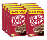 Nestlé KITKAT Kornprodukter, sprøde morgenmadsprodukter med Kitkat vafler, pakke 8 x 550 gram Korn Naty Shop