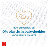 Huggies naturligt biologisk nedbrydelige vådservietter til følsomme babyer, 8 x 48 servietter, bulkpakke
