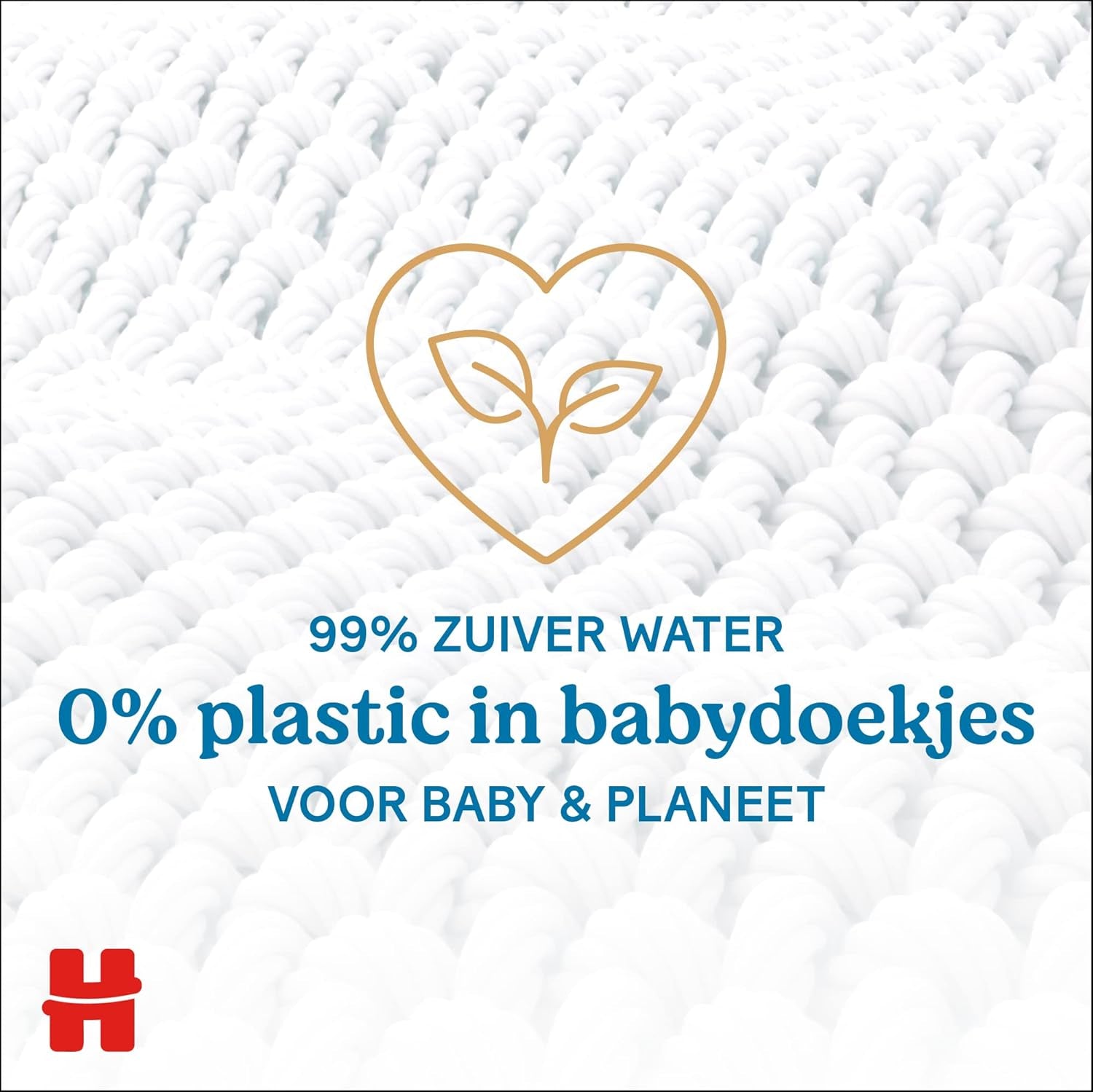 Huggies naturligt biologisk nedbrydelige vådservietter til følsomme babyer, 8 x 48 servietter, bulkpakke