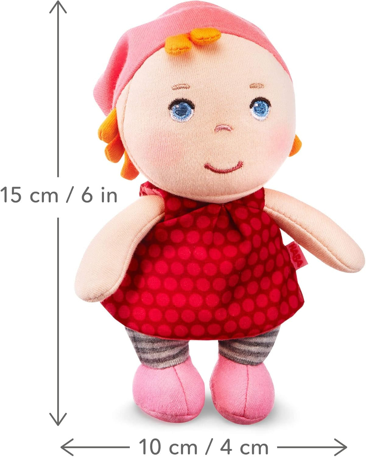 HABA 306238 Hertha minidukke, dukke til alderen 0 til 100
