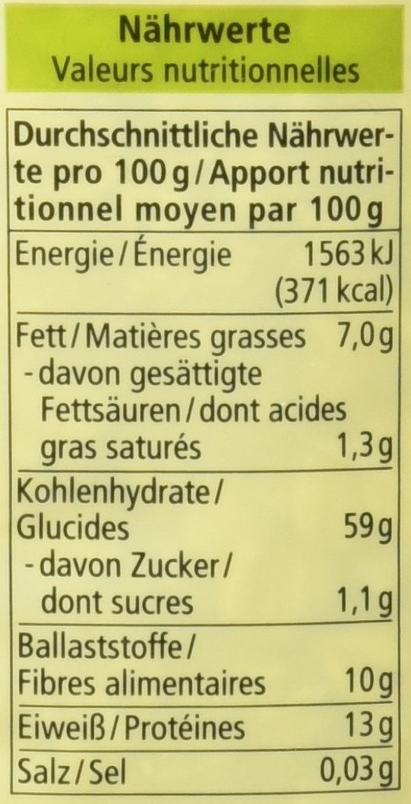 Stor økologisk havregryn, 500g