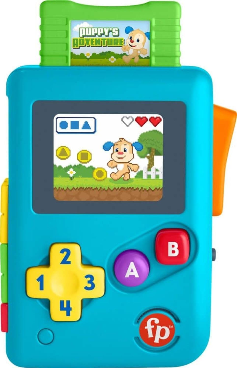 Fisher-Price HBC86 - Lærer sjov Lil' Gamer, musikalsk lærings- og aktivitetslegetøj, tysk version, til babyer og småbørn fra 6 til 36 måneder Babylegetøj Naty Shop Tyskland Multicolor