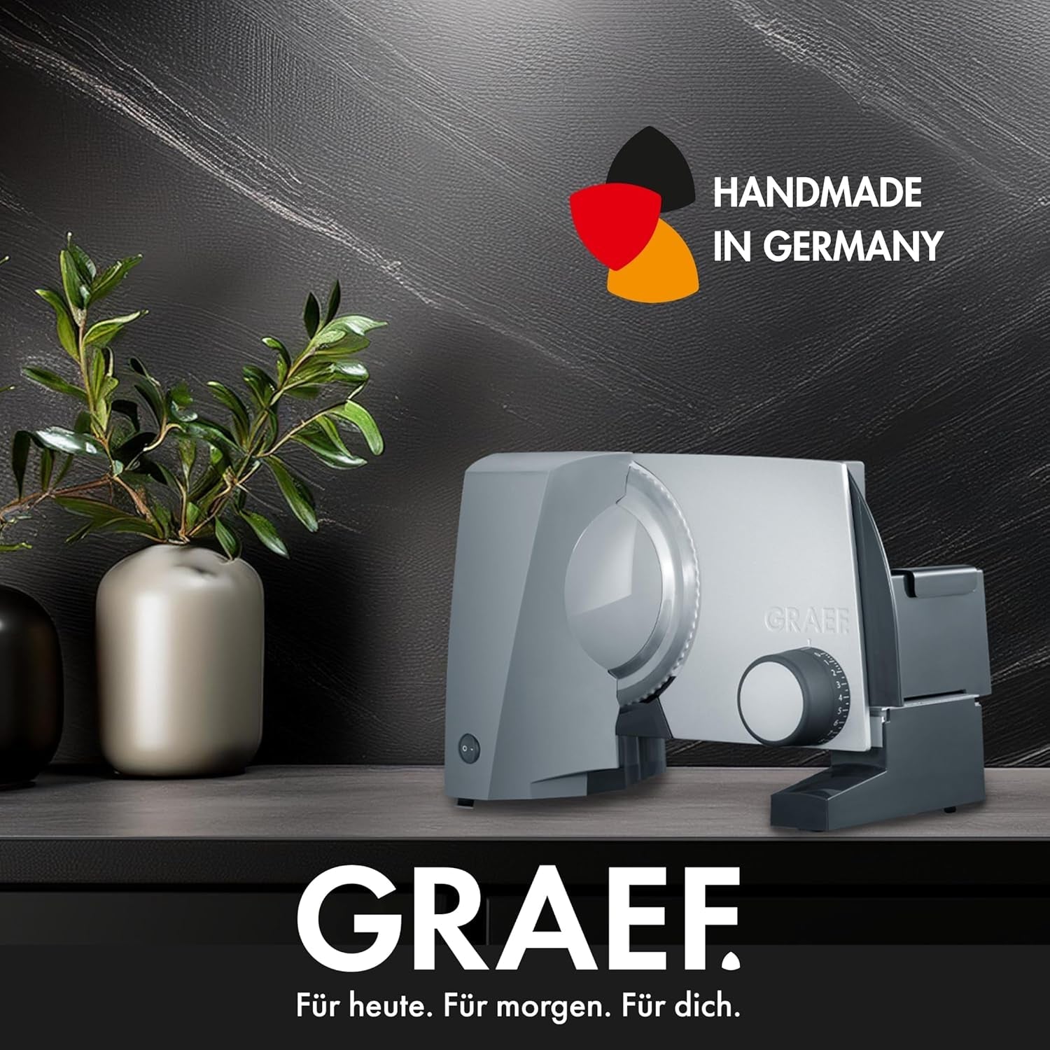 GRAEF multifunktionel skæremaskine G52 grå (mat) makuleringsmaskiner og skæremaskiner Naty Shop