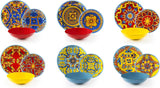 Excelsa Trinacria Teller-Set, 18-teilig, Porzellan og Keramik