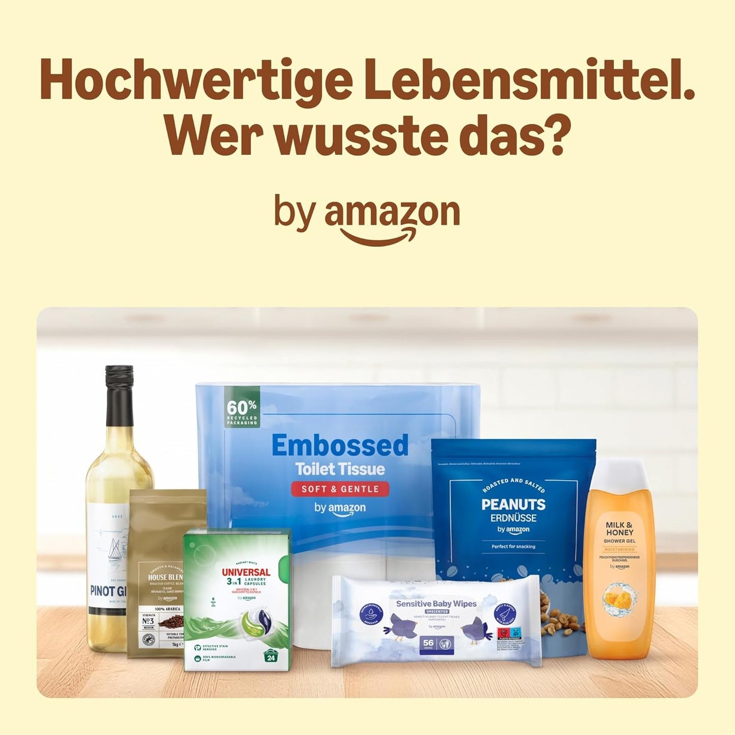Amazon Ultra Dry Bleer, størrelse 3 (4-9 kg) - Månedlig æske, hvid, 172 antal (2 pakker af 86) (tidligere Mama Bear, identisk produkt)