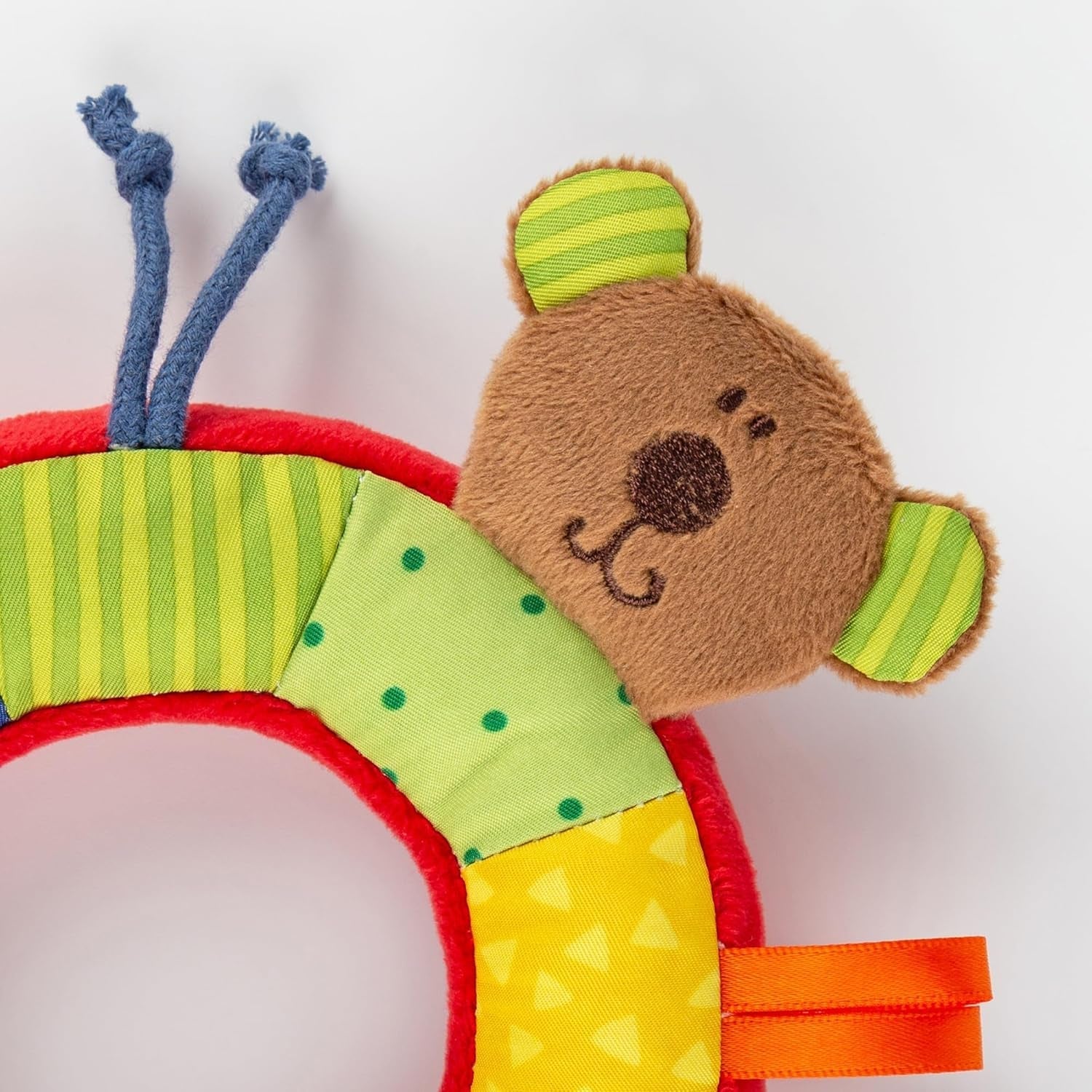 SIGIKID 40490 Aktiv ring Baby Activity PlayQ Legetøj til piger og drenge anbefales til børn fra 3 måneder flerfarvet Babylegetøj Naty Shop