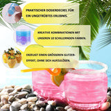 Kicofood, spiseligt glitter, 5 gram, forskellige farver Glitter Naty Shop