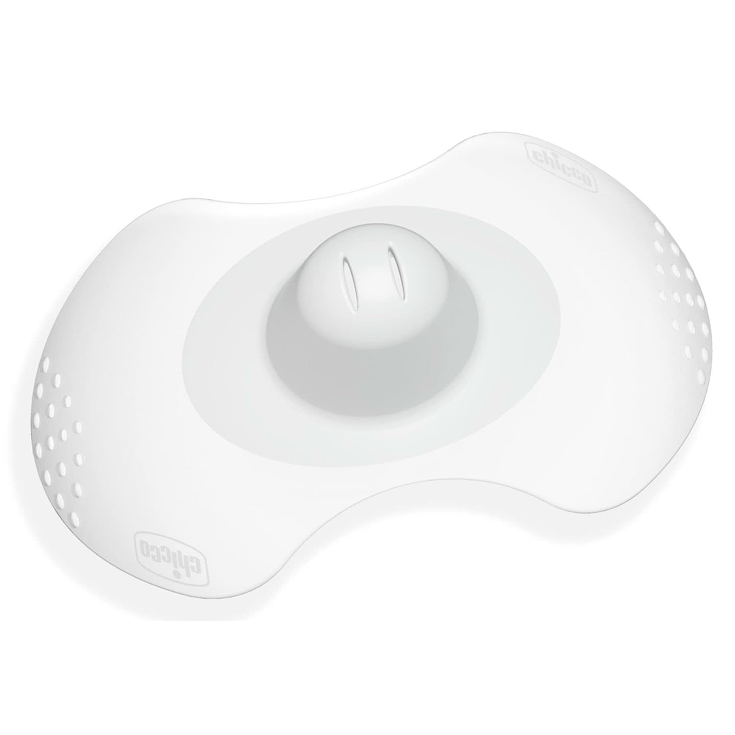 Chicco Skintoskin brystvortebeskytter, silikone, gennemsigtig, 6 stk Mad og ammetilbehør Bebe Naty Shop