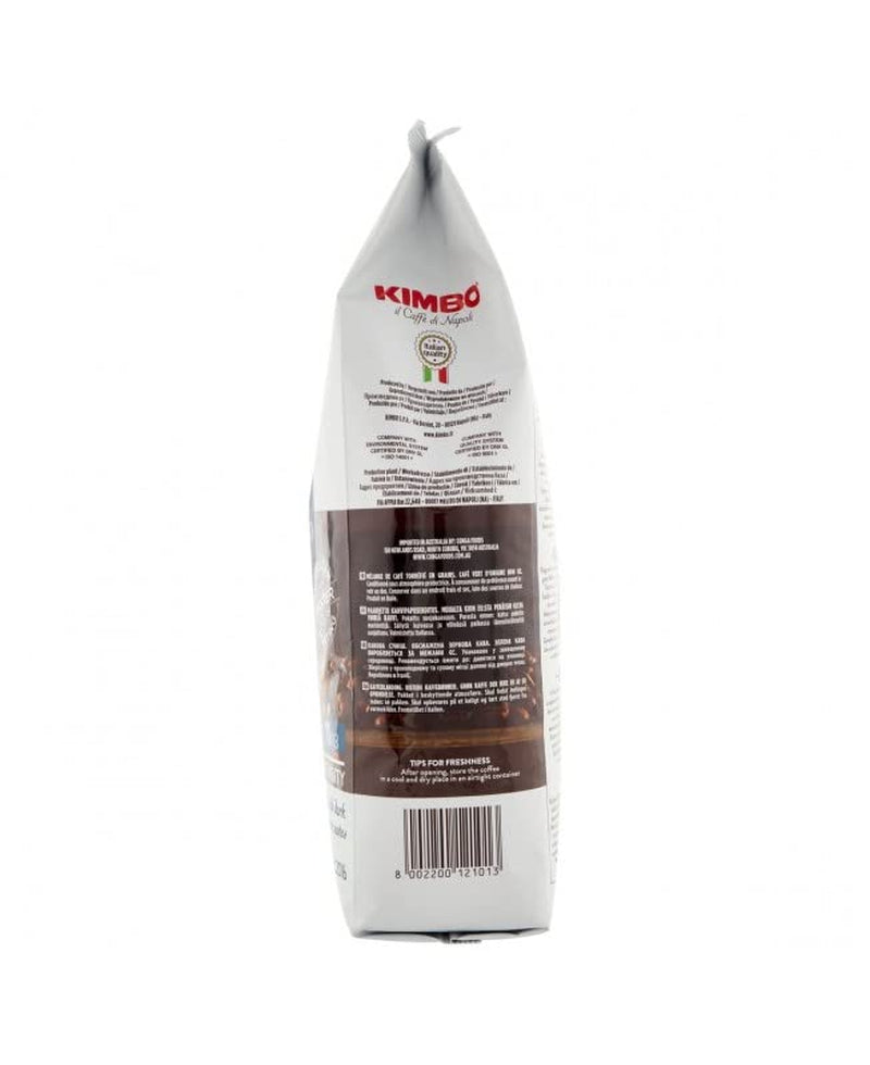 3x Espresso Classico kaffebønner, mellemristet, hele kaffebønner, mellemristet, 1 kg pose, Napoli kaffe