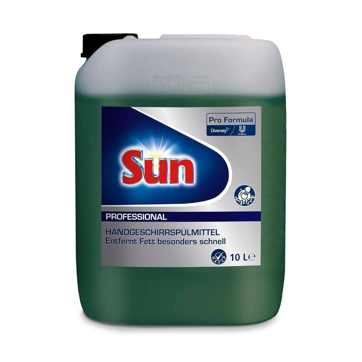 Sun Professional, manuel opvaskemiddel - Meget effektiv fedtfjernelse, med frisk citrusduft, 10 liter køkkenvaskemidler Naty Shop