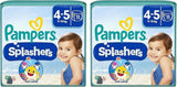 Pampers Splashers Baby Shark Limited Edition engangsbadebleer 4-5, 11, 9 kg-15 kg, for sikker beskyttelse i vandet