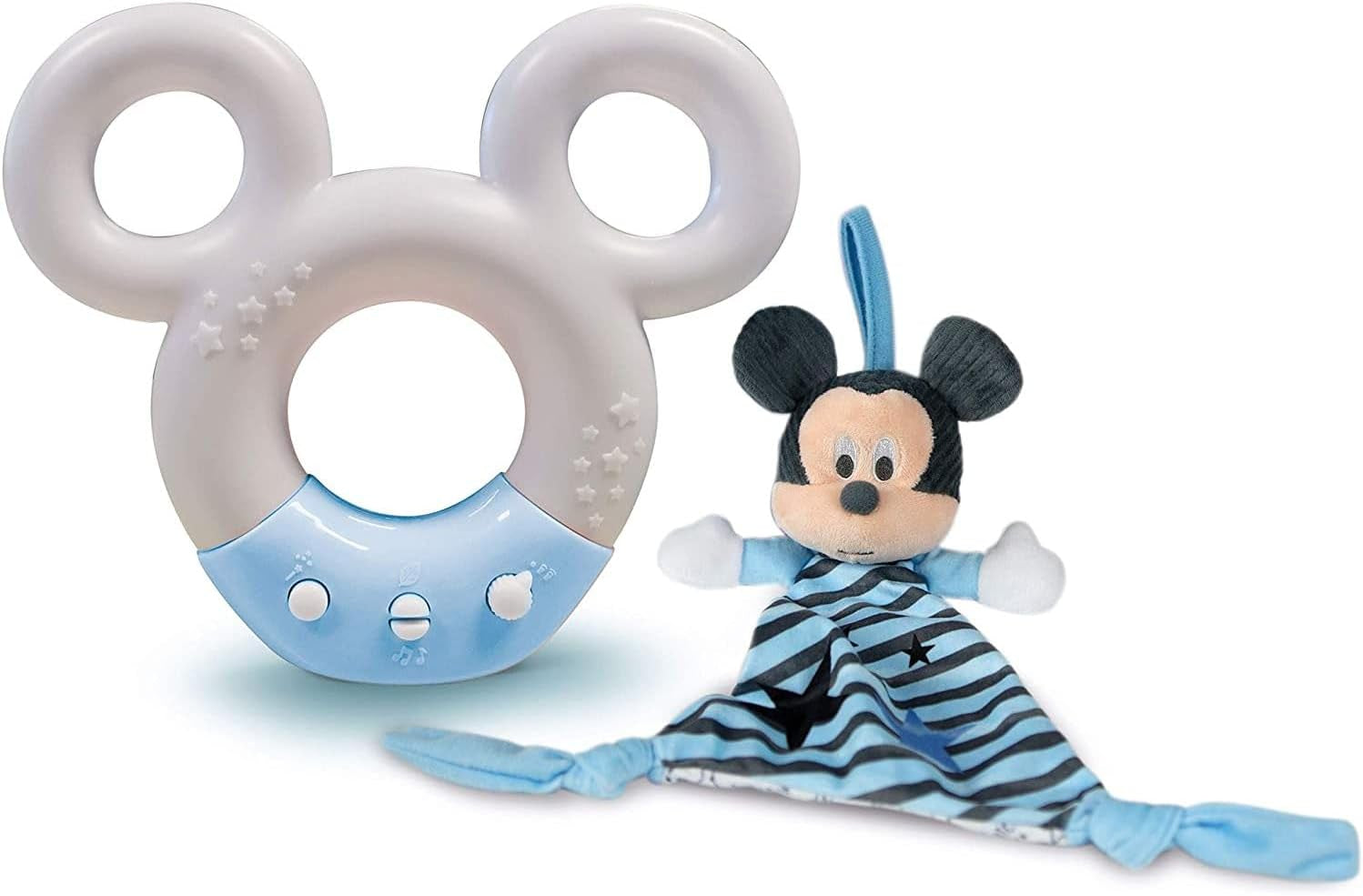 Clementoni 17397 Disney Baby Mickey Lyd & Farve Lampe Natlampe, flerfarvet Legetøj Bebe Naty Shop Børnelampe Mickey