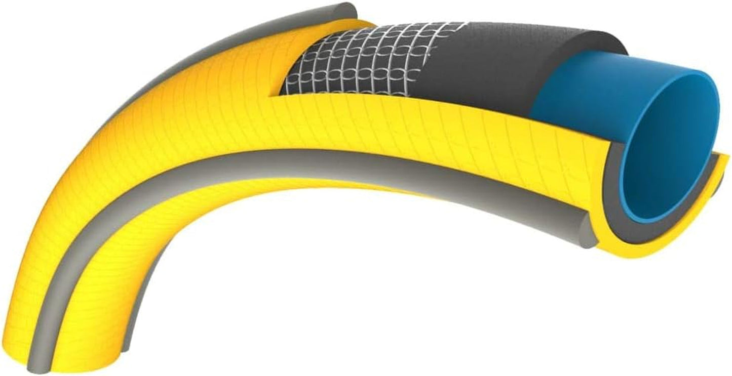 HOZELOCK - Tricoflex Ultraflex Slange Ø 12,5 mm (1/2") 10 M: Vejrbestandig, anti-vrid og anti-vrid fleksibel haveslange lavet af 40% genanvendt PVC [117000]
