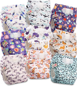 Littles og Bloomz genanvendelig ble FLV2-0602, standard krog og løkke lukning, 6 bleer