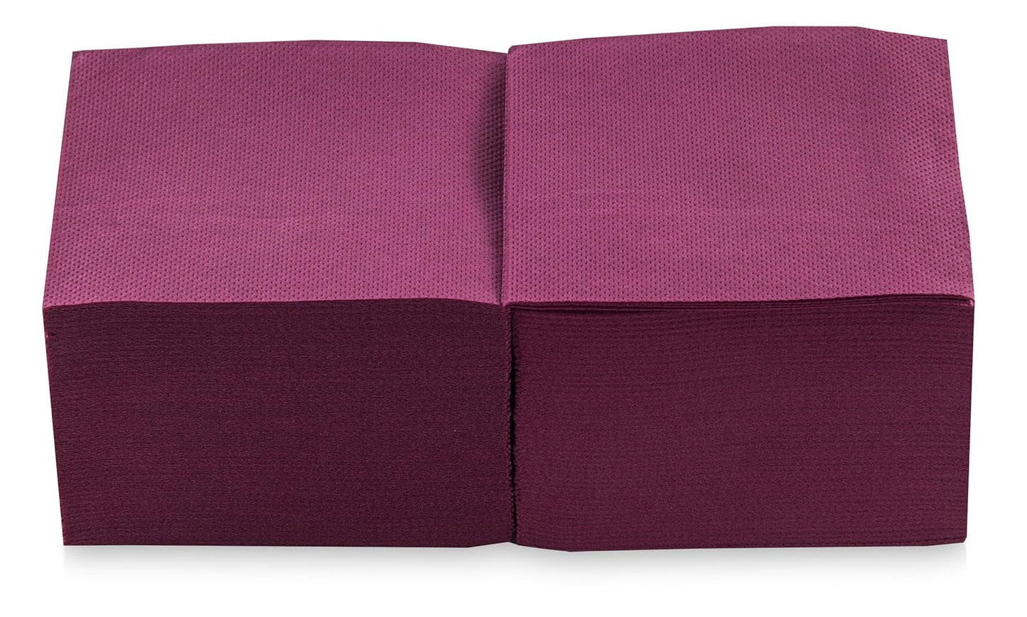 Saten Ser22104961 Cocktail, servietter 20 X 20, 2 lag, 1/4 fold, 100 servietter, Punta-Punta, sort