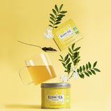 Kusmi Tea - Pakke med 2 - Jasmine Green Tea - Økologisk Jasmine Green Tea Blend - 100% økologisk grøn te - Kan indtages varm eller kold - 2X20 teposer