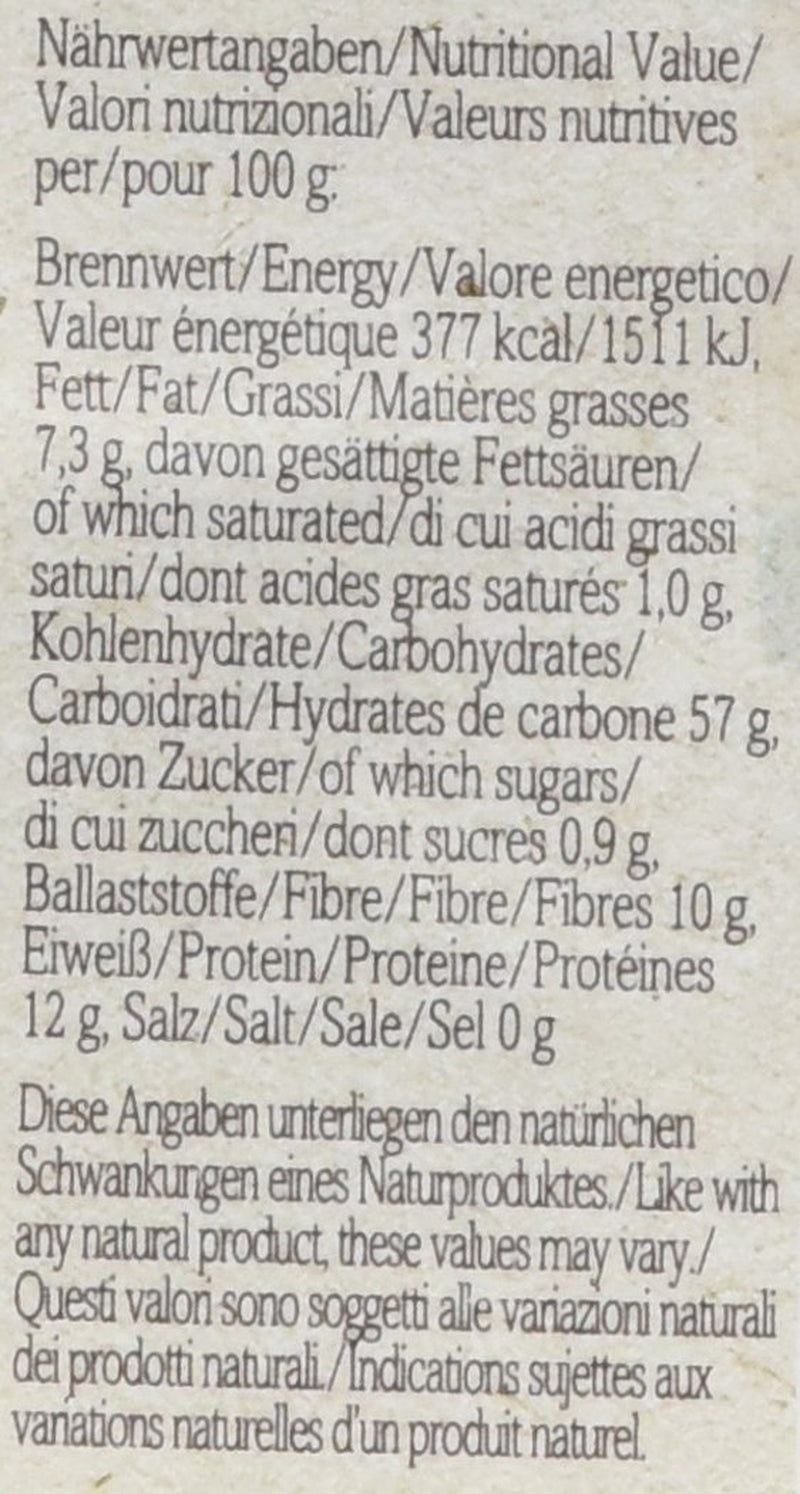 Verival Flocken Basis Müsli - Bio, 6Er Pack (6 X 1 Kg) Korn Naty Shop