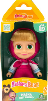 Masha og Michka dukke 12 cm samlerbart sommeroutfit modellegetøj fra 3 år og op MHA001