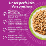 Whiskas Senior 7+ vådfoder blandet udvalg i sauce, 48 poser, 12x85 g (pakke med 4) - vådfoder af høj kvalitet til katte fra 7 år og derover