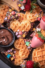 RUF Waffel-Mix, Großpackung, Grundmischung Zur Herstellung Von Waffeln Im Waffeleisen, Für Großküchen, Kantinen, Hotels Und Restaurants, 1 X 2500G Mix til bagning og madlavning Naty Shop