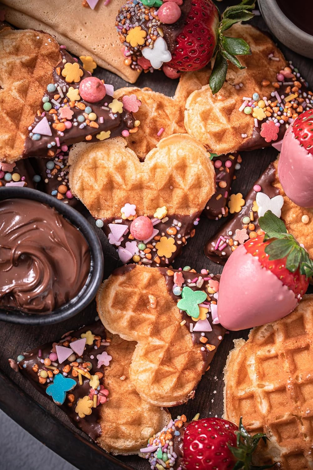 RUF Waffel-Mix, Großpackung, Grundmischung Zur Herstellung Von Waffeln Im Waffeleisen, Für Großküchen, Kantinen, Hotels Und Restaurants, 1 X 2500G Mix til bagning og madlavning Naty Shop