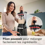 Vitapower Standmixer, serie 6, 1.800 W, 6 programmer, Prospeed Klingen, Tritan™-Krug, Schwarz, MMB6652B Kitchen Naty Shop