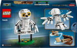 LEGO Harry Potter Hedwig i Liguster Drive 4 Børnelegetøjsuglesæt, bygbar dyrefigur med Hogwarts kuffert, lille gave til drenge, piger og alle fans fra 7 år 76425 Byggesæt Besuche den LEGO-Store