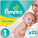 Pampers Premium Protection New Baby bleer, str. 1 (nyfødt), 22 stk
