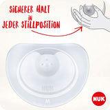 NUK Stillhütchen | Brusthütchen Zum Stillen | Schützt Vor Wunden Brustwarzen | Dünnes Silikon | Größe M (20Mm) | Inklusive Schutzdose | 2 Stück Babymad og ammetilbehør Naty Shop