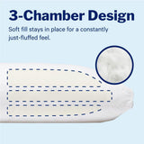 Casper Sleep Essential Pude til Sove, King, White Naty Shop Standard Puder