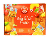 Teekanne World of Fruits (NY UDGAVE) - Æske med udvalg af frugtteer - 6 smagsvarianter * 5 teposer