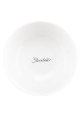 Sterntaler porcelænsstel rustikt design - skridsikker og aftagelig silikonebundt porcelænsstel - Baby & børnestel med tallerken, 400 ml skål og 200 ml krus, hvid