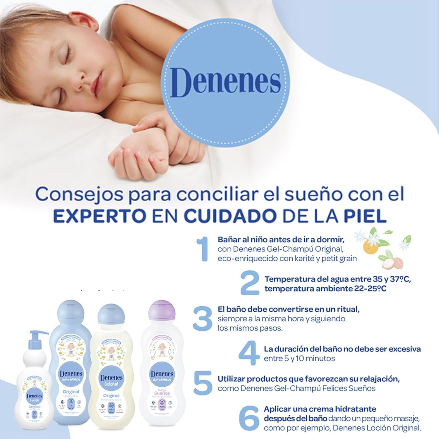 Felices Sueños Gel og shampoo 500 ml børn - bad og hudpleje Naty Shop