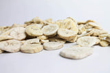 Frysetørrede bananskiver 100g - frysetørrede bananchips - frysetørrede tørrede frugter - tørrede bananskiver til pynt, snacks, smoothies og desserter Dehydrerede produkter Naty Shop