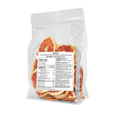 Tørrede grapefrugtskiver, dehydreret grapefrugt, vasefyld, julepynt, røde grapefrugtskiver, tørrede frugtskiver til te, uden tilsat sukker (100 g (1 pakke)) Naty Shop Dehydrerede produkter