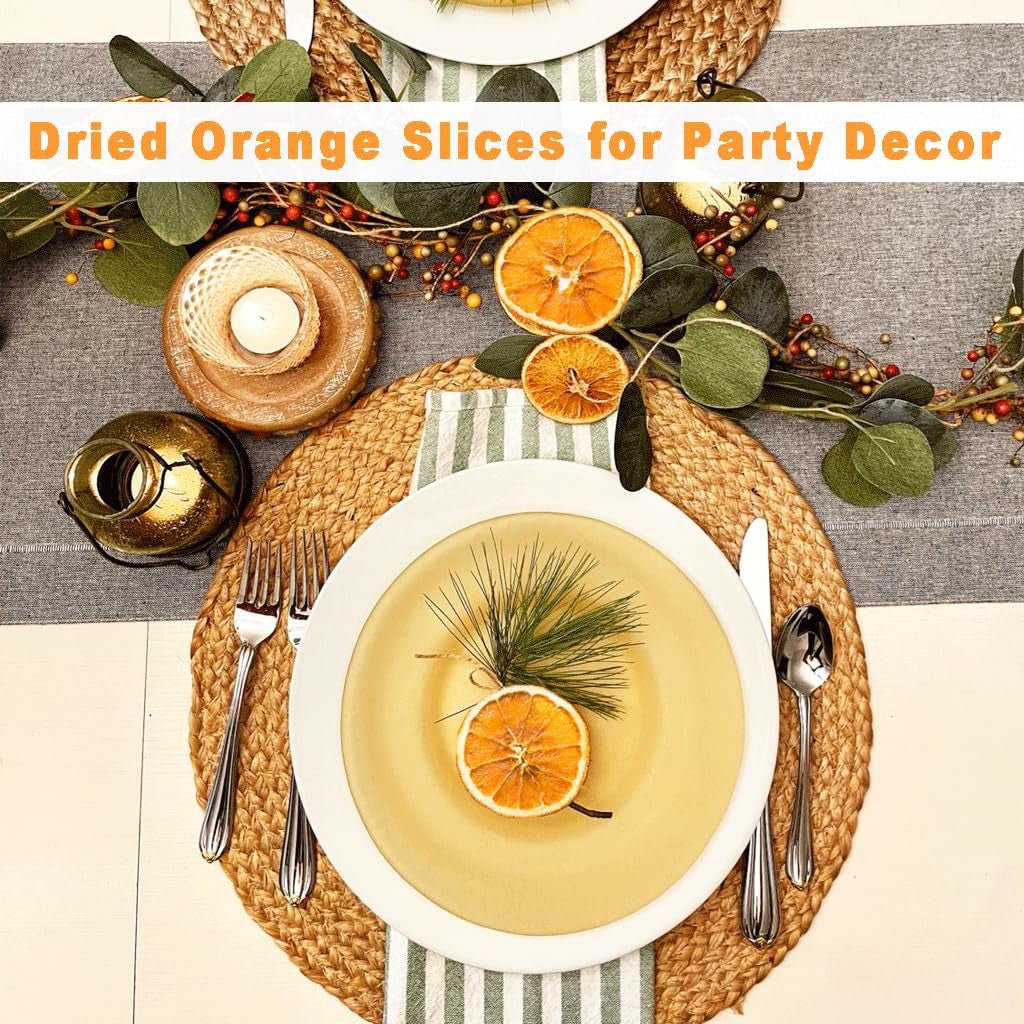 Tørrede appelsinskiver, 250g Naturlige appelsinskiver Tørrede dekorationer, tørrede appelsinskiver til julepynt, adventskrans, sæbe, frugtskiver Tørrede produkter Naty Shop
