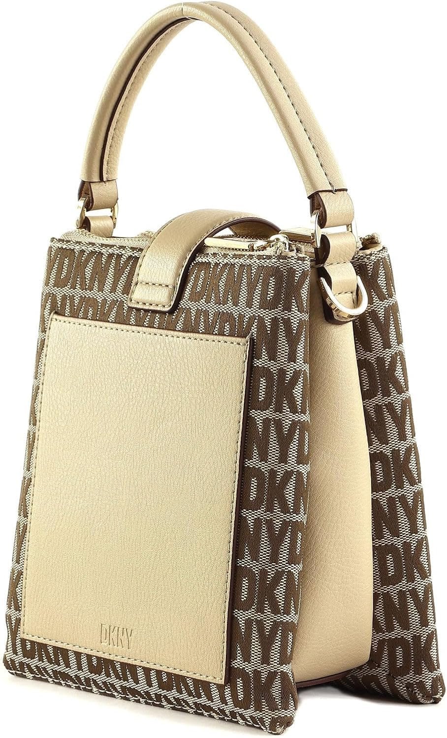 Kvinder DKNY Feven Crossbody, Chino / light khaki Tasker Dame Naty Shop
