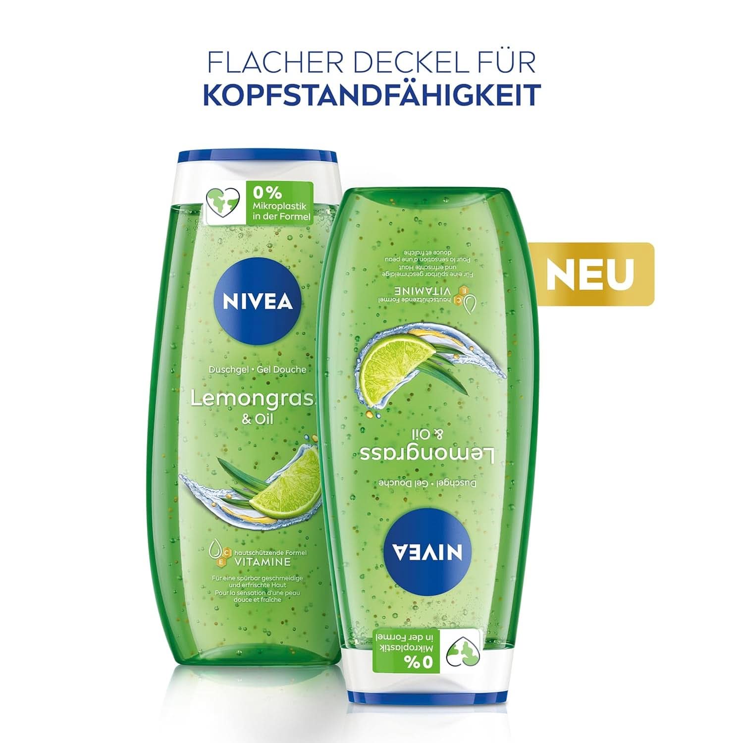 NIVEA Lemon Grass And Oil shower gel, 250 ml Naty Shop til brusebad og bad