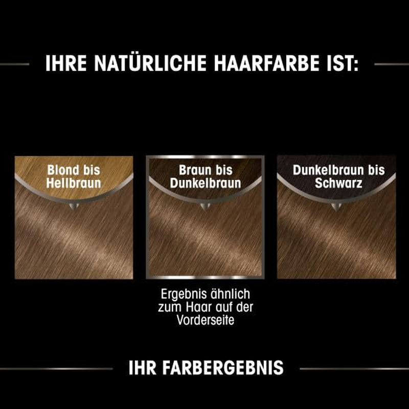 Garnier Olia Hair Color 6.0 Light Brown + True Treasures Repair Treatment (340ml) til beskadiget hår - farvning uden ammoniak, naturlige olier, dækker gråt hår, honning og bivoks, mindre brud Hårfarve Naty Shop