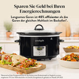 Crockpot digital slow cooker, 3,5 L (3 til 4 personer), CSC113X Slow Cooker Naty Shop