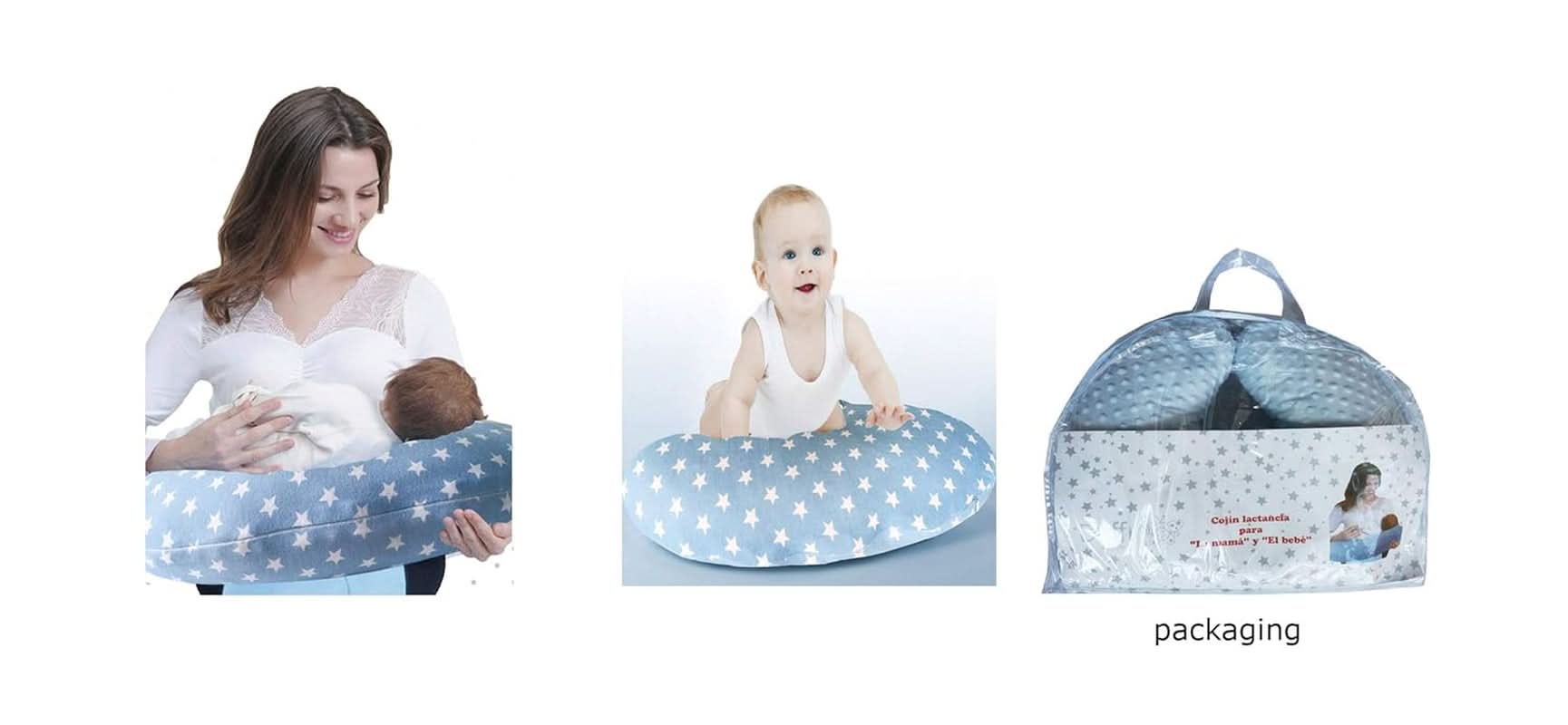 4108-12 Ammepudebetræk og fyld, 50 x 60 cm Mad og ammetilbehør Bebe Naty Shop