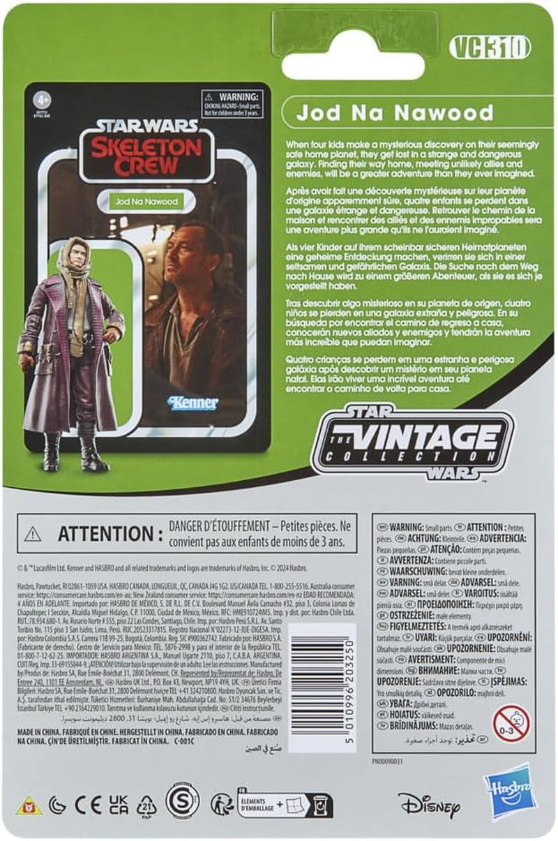 Star Wars Vintage Series Jod NA Nawood, Skeleton Crew Actionfigur til at samle (målestok 9,5 cm) Actionfigurer Naty Shop