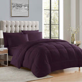 Sweet Home Collection All Seasons Alternativ Dyne, Varm, Luksus, Plys, Loft, Mikrofiber, Fyld, Sengetøj, Fuld, Lyserød King Naty Shop Dyner og dyner Purple King