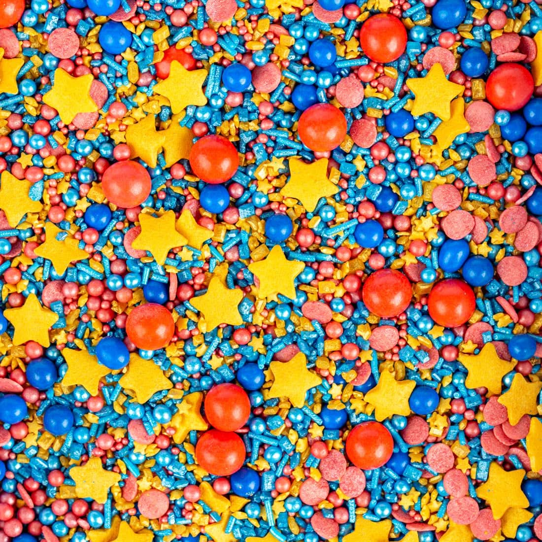 Super Streusel SuperErou, sprinkles mix, 90 gram Sprinkles Naty Shop